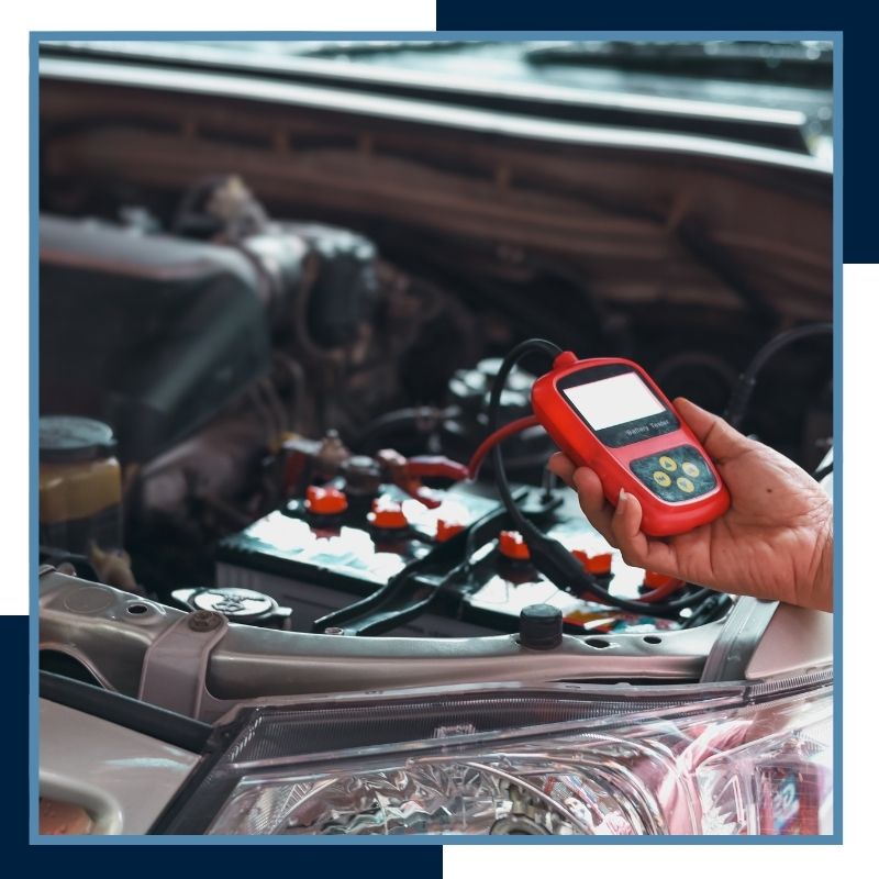 checking car battery