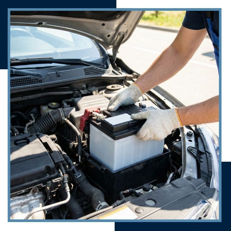 changing car battery