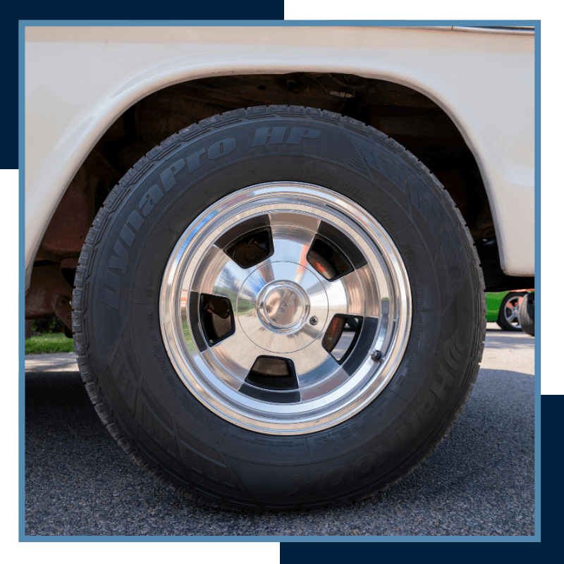 car with good tires