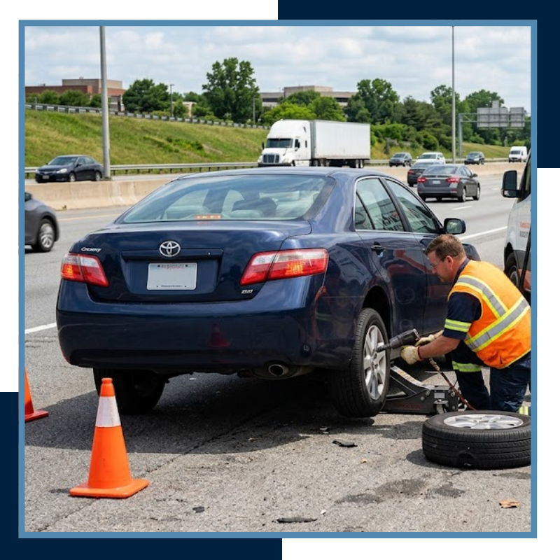 roadside tire repair